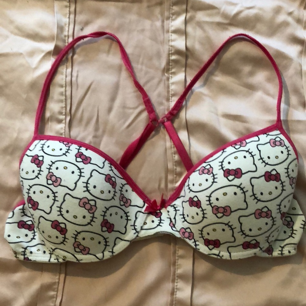 Size 34B Hello Kitty bra
